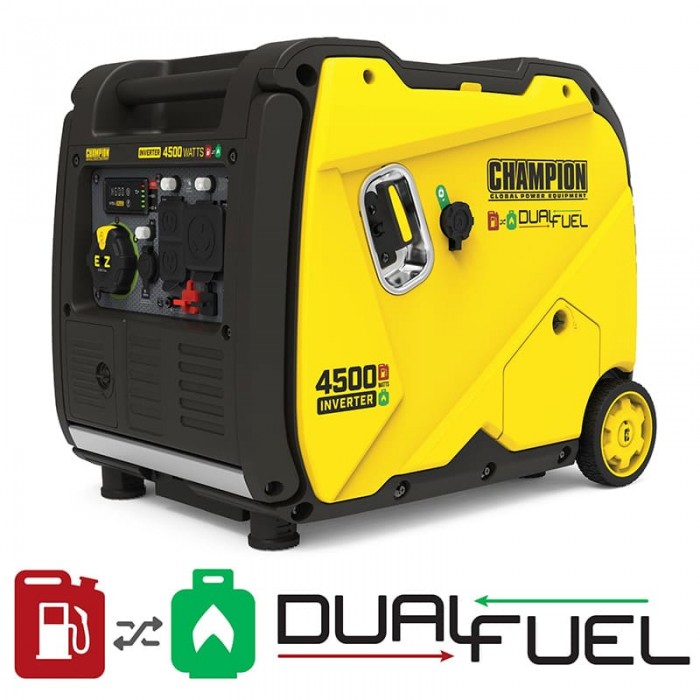 Гібридний інверторний генератор CHAMPION C4500iESG GEN2 (500988-UA) Гібридний інверторний генератор CHAMPION C4500iESG GEN2 (500988-UA)