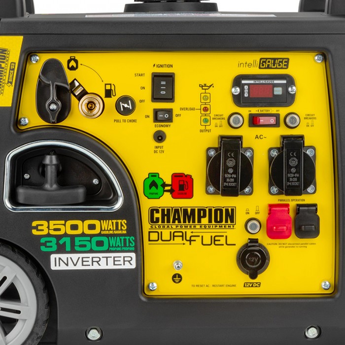 Гібридний інверторний генератор CHAMPION C3500iES DF (73001i-DF-EU) Гібридний інверторний генератор CHAMPION C3500iES DF (73001i-DF-EU)