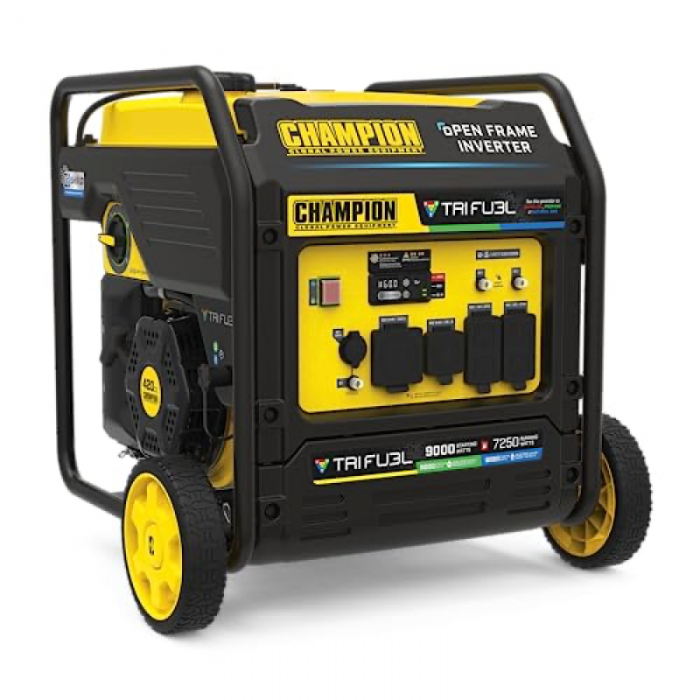 Гібридний інверторний генератор CHAMPION C9000iE Tri Fuel (501176-UA) Гібридний інверторний генератор CHAMPION C9000iE Tri Fuel (501176-UA)