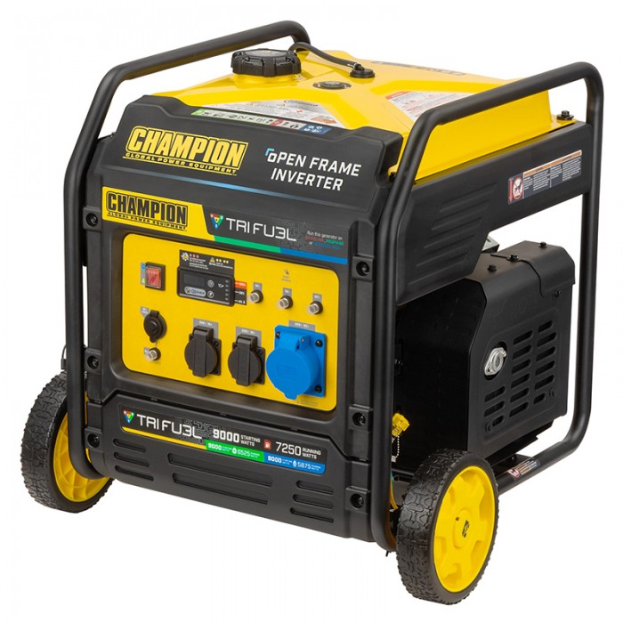Гібридний інверторний генератор CHAMPION C9000iE Tri Fuel (501176-UA) Гібридний інверторний генератор CHAMPION C9000iE Tri Fuel (501176-UA)