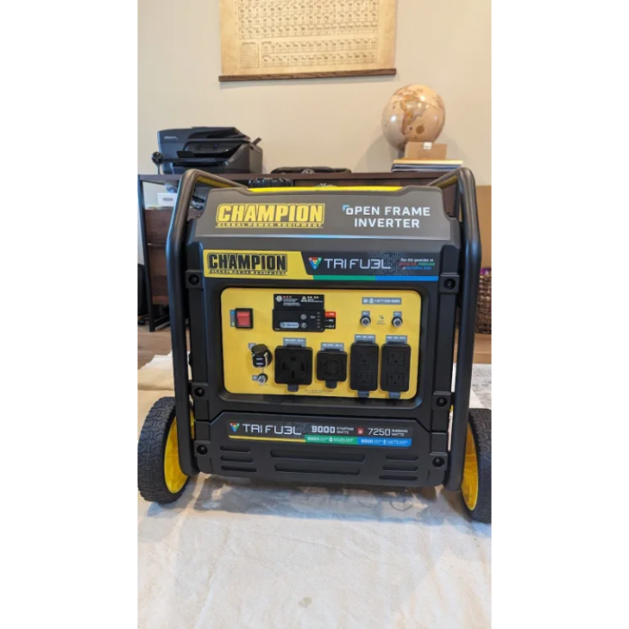 Гібридний інверторний генератор CHAMPION C9000iE Tri Fuel (501176-UA) Гібридний інверторний генератор CHAMPION C9000iE Tri Fuel (501176-UA)
