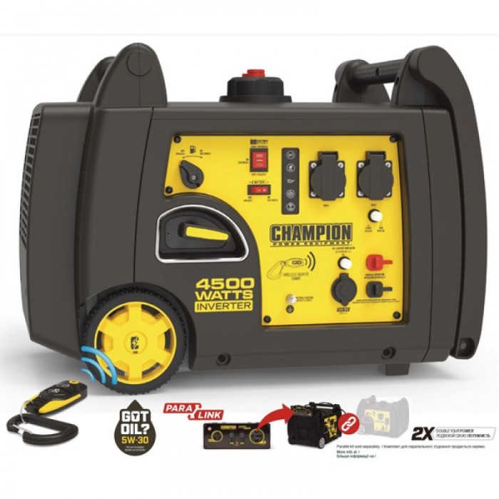 Інверторний генератор CHAMPION C4500iES (500261-UA) Інверторний генератор CHAMPION C4500iES (500261-UA)