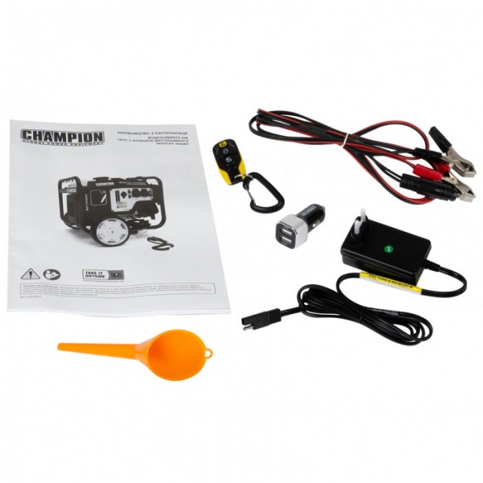 Інверторний генератор CHAMPION C4500iE (500573-UA) Інверторний генератор CHAMPION C4500iE (500573-UA)