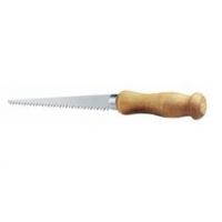 Ножовка по гипсокартону узкая с деревянной рукояткой 0-15-206