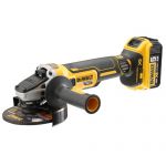 Аккумуляторная угловая шлифмашина DeWALT DCG405P2