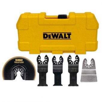 Набор приспособлений DeWALT для DWE315, DCS355 в чемодане, 5 шт.:  DT20701, DT20704 (2 шт), DT20714, DT20711, DT20714.