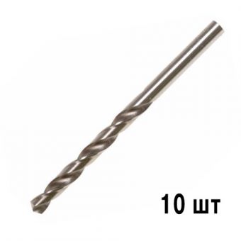 Сверло по металлу DeWALT "EXTREME2" HSS - G, диаметр 1.0 мм, общая длина 34 мм, рабочая длина 12 мм, промышленное, 10 штук.