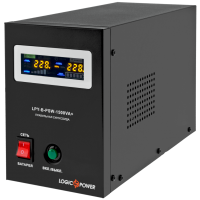 ИБП с правильной синусоидой LogicPower LPY-B-PSW-1500VA+ (1050W) 10A/15A 24V
