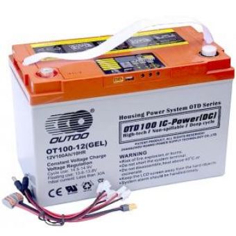 Аккумуляторная батарея Weekender OTD100-12 (GEL)
